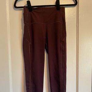 Aerie Maroon Leggings